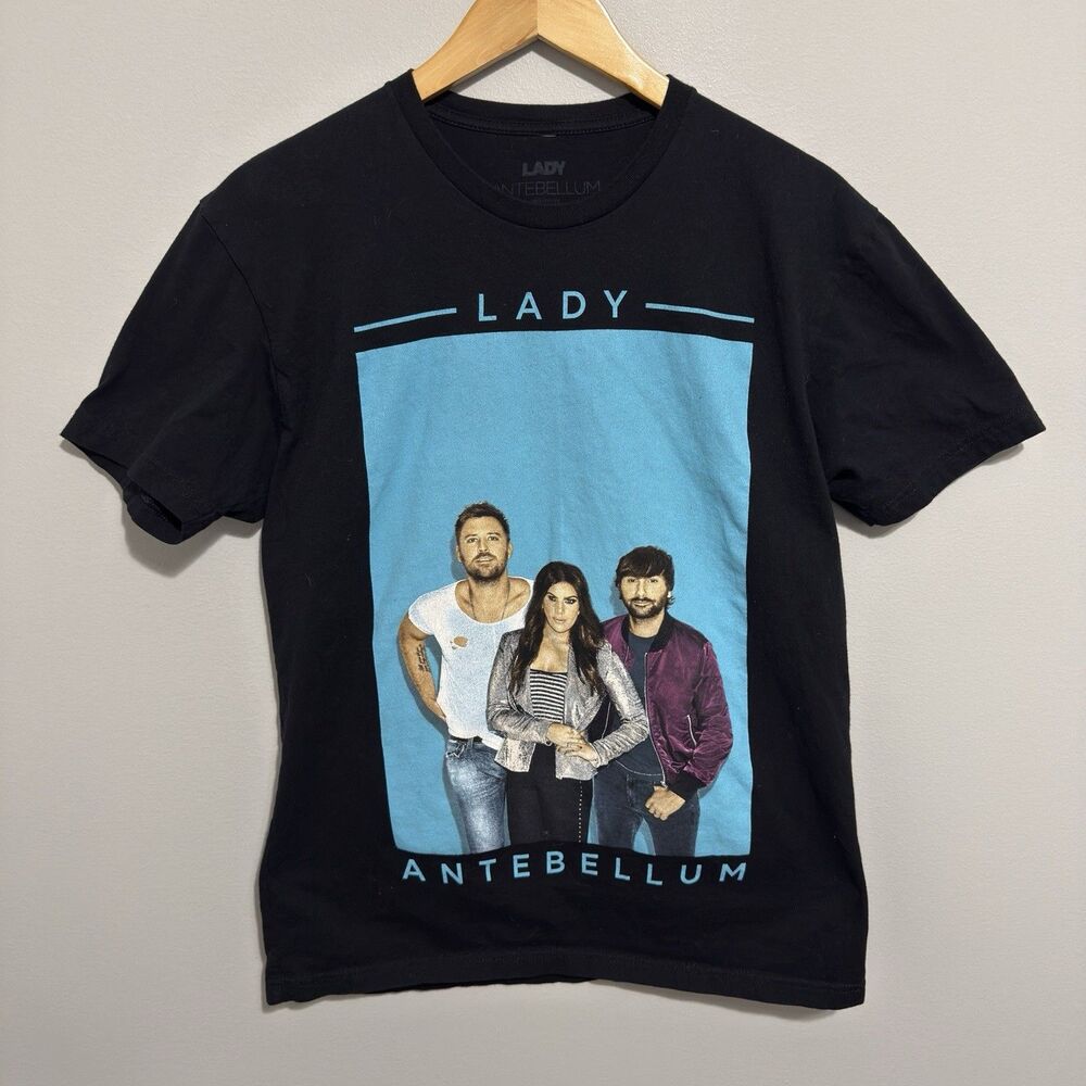 Lady Antebellum Womens Concert TShirt Medium M Spellout Band